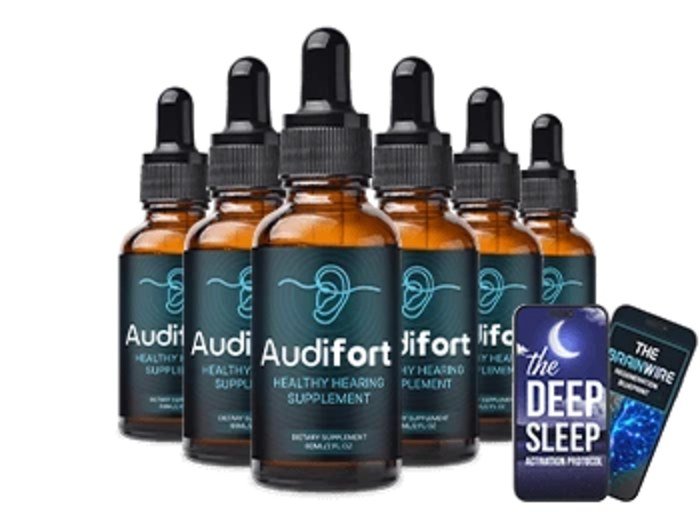 Audifort six bottle package as shown on the official site